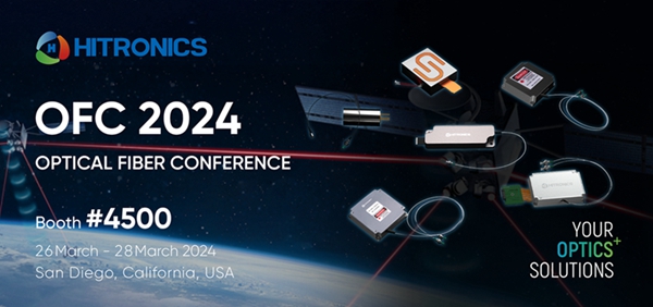 全球最大的光通信和网络专业人士研讨会及博览会 OFC2024——YP街机电子诚邀您莅临展位#4500！